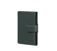 Samsonite Étui pour cartes de crédit Alu Fit RFID en cuir 6,5 cm vert