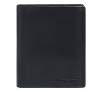 Samsonite Attack 3.0 Porte-monnaie Protection RFID Cuir véritable 13 cm noir