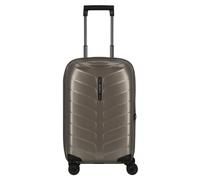 Samsonite Attrix 4 roues Valise cabine 55 cm avec soufflet d'extension beige