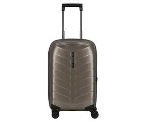 Samsonite Attrix 4 roues Valise cabine 55 cm avec soufflet d'extension beige