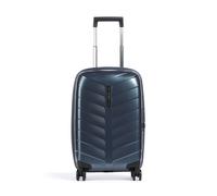 Samsonite Attrix 4 roulettes Trolley de cabine 55 cm avec soufflet d'extension bleu
