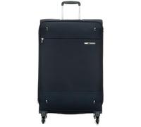 Samsonite Base Boost Spinner Valise Cabine, 66 cm | Bleu, valise souple extensible, 67.5/73.5 L, 2.7 kg, avec serrure TSA et roues pivotantes fluides