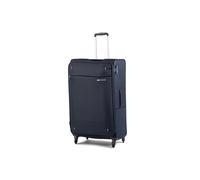 Samsonite Base Boost Valise Cabine Spinner, 78 cm | Bleu marine, valise souple extensible, 78H x 48W x 31D cm, 105 L, 3.1 kg, avec serrure TSA et roues silencieuses