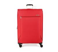 Samsonite Base Breeze 4 roulettes Trolley 81 cm avec soufflet d'extension rouge