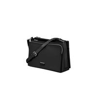 Samsonite Be-Her Sac à bandoulière M avec 3 compartiments, 28,5 cm, 7 l, noir, Noir (Black), Sacs Messenger