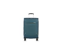 Samsonite Breeze Trolley Valise Petrol Bleu, Polyester, 67 x 43 x 27 cm, 75L, 4 roues Spinner, serrure TSA