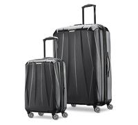 Samsonite Centric 2 Valise Rigide Extensible avec roulettes pivotantes, Noir, 2-Piece Set (20/28)