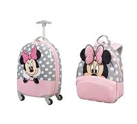 Samsonite Disney Ultimate 2.0 - Bagage enfant, 46.5 cm, 20.5 L, Multicolore+Samsonite Disney Ultimate 2.0 Children's Backpack, 29 cm, 7 L, Multicolore