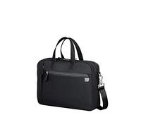 Samsonite Eco Wave - Sac d'ordinateur portable de 15,6 pouces avec 2 compartiments, 39 cm, 15,5 L, noir (noir)