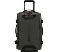 Samsonite Ecodiver Sac de voyage à roulettes et double cadre 55 cm, noir, 40 l, 2,4 kg, serrure TSA, poche intérieure pour ordinateur portable 15,6", Climbing Ivy, 55 x 35 x 23 cm