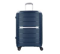 Samsonite Flux - Spinner M Extensible Suitcase, 68 cm, 85 L, Bleu (Bleu Marine)