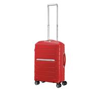 Samsonite Flux 4 roulettes Trolley de cabine 55 cm avec soufflet d'extension rouge