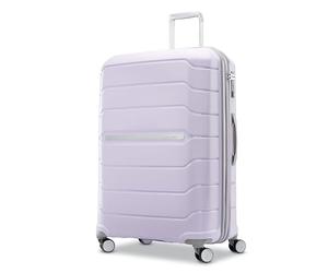 Samsonite Freesform Rigide Extensible avec roulettes Doubles pour Adulte Unisexe, Lilas, Checked-Large 28-inch, Freeform Hardside Extensible avec roulettes Doubles rotatives