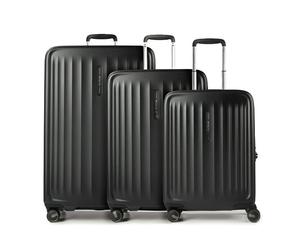 Samsonite Fyrm 4 roulettes Set de valises 3 pièces avec soufflet d'extension gris
