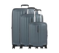 Samsonite Fyrm Set de valise (4 roues) bleu, polycarbonate, unisexe