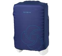 Samsonite Global Travel Accessoires Poldable Suitcase, M, Bleu (Midnight Blue)