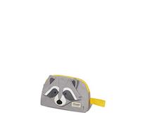 Samsonite Happy Sammies Eco - Trousse de toilette, 22 cm, 2,5 L, gris (Raccoon Remy)