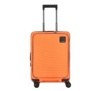 Samsonite Intuo 4 roulettes Trolley de cabine 55 cm Compartiment pour ordinateur portable avec soufflet d'extension orange