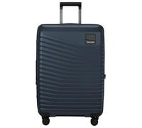 Samsonite Intuo 4 roulettes Trolley M 69 cm avec soufflet d'extension bleu