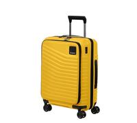 Samsonite Intuo - Valise de Cabine Rigide 55 x 40 x 23/26 cm - Chariot de Cabine Extensible avec Poche Avant, pour easyJet et la Plupart des compagnies aériennes, 42/48 L, Jaune (Citrus)