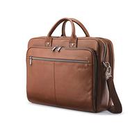 Samsonite Klassische Aktentasche aus Leder, Einheitsgröße, Klassische Aktentasche aus Leder, Cognac, Taille Unique, Porte-Documents Classique en Cuir