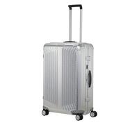 BOSS Valise BOSS x Samsonite en aluminium argenté 76 cm - Style SPINNER 76/28 ALUMINIUM MONOGRAM, 58448866 Argent pcs.