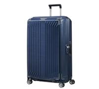 Samsonite Lite-Box - Valise Rigide Haut de Gamme Grande 75 cm, Valise de Voyage à 4 roulettes, légère, Serrure TSA, 98 L - 3,10 kg - Bleu (Deep Blue)