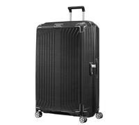 Samsonite Lite-Box Valise Trolley soute, 81 cm | Noir, valise rigide, 81H x 53W x 31D cm, 124 L, 3.5 kg, avec serrure TSA et en matériau Curv