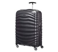 Samsonite Lite-Shock Valise 4 Roues, 69 cm | Noir, valise rigide, 69H x 47W x 29D cm, avec Curv et coque qui absorbe les chocs