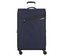 Samsonite Litebeam 4 roues Valise cabine 77 cm avec soufflet d'extension bleu