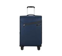Samsonite Litebeam - Spinner M, valise extensible, 66 cm, 67/73 L, bleu (bleu de minuit)