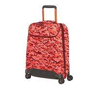 Samsonite Neoknit - Sac de Voyage avec 4 Roulettes S, 55 cm, 36.5 L, Multicolore (Fluo Red Camo)