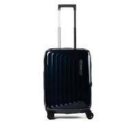 Samsonite Nuon 4 roues Valise cabine 55 cm avec soufflet d'extension bleu
