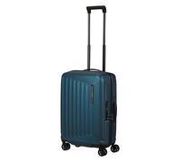 Samsonite Nuon 4 roues Valise cabine 55 cm avec soufflet d'extension bleu pétrole