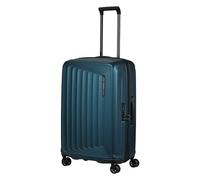 Samsonite Nuon 4 roues valise cabine 69 cm avec soufflet d'extension bleu pétrole