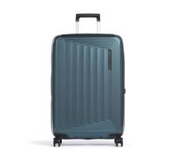 Samsonite Nuon 4 roues valise cabine 69 cm avec soufflet d'extension bleu pétrole