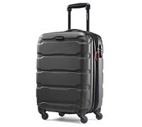 Samsonite Omni PC Valise Rigide Extensible avec roulettes pivotantes, Noir, Carry-on 20-inch, Omni PC Valise Rigide Extensible avec roulettes pivotantes