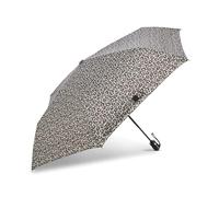Samsonite Parapluie compact à ouverture/fermeture automatique, gris/noir guépard 1, taille unique