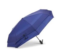 Samsonite Parapluie compact à ouverture/fermeture automatique, bleu neuf, taille unique