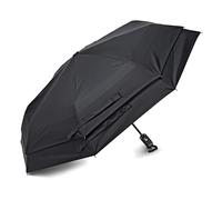 Samsonite Parapluie coupe-vent à ouverture et fermeture automatiques pour pare-brise, Noir, Taille unique, Parapluie à ouverture/fermeture automatique du pare-vent