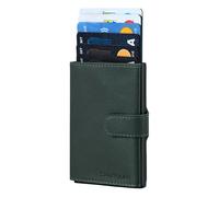 Samsonite Étui pour cartes de crédit Alu Fit Cuir RFID 6,5 cm Vert