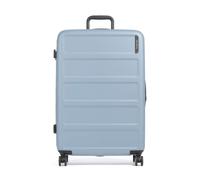 Samsonite Quadrix Valise 4 roues bleu, polycarbonate Makrolon®, unisexe