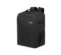 Samsonite Roader - Sac à Dos Cabine 45x36x20 cm - Bagage Cabine pour EasyJet, Sac Underseat avec Compartiment PC 17.3", 36 L, 0.90 KG, Noir (Deep Black)