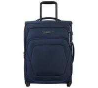 Samsonite Spark SNG Eco - Valise à Main, Valise Souple Verticale à 2 Roues 55 x 40 x 20/23 cm, Ryanair et easyJet conformes aux Normes aéronautiques, Extensible, 48,5/57 L, Blue (Midnight Blue)
