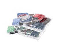 Samsonite Sacs d'emballage de compression, sacs d'emballage de compression, claire, 12-Piece Kit (2-Pouch/4-Carry-On/4-Large/2-X-Large, Sacs d'emballage de compression