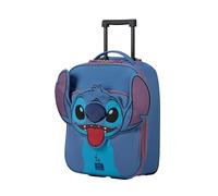 Samsonite Sammies Disney Stitch - Trolley Cabine Enfant à 2 Roues 45x36x19 cm, Valise Cabine Compatible EasyJet, Bagage Sous Siège pour Enfants, 30L