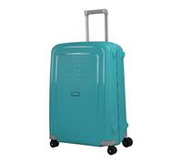 Samsonite S'Cure Spinner M Koffer, 69cm, 79 L, Blau (Aqua Blue)