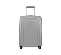 Samsonite S'Cure Valise 4 Roues, 55 cm | Argent, valise rigide, 55H x 40W x 20D cm, 34 L, 2.9 kg, avec serrure TSA et poignée de traction télescopique