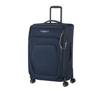 Samsonite Spark SNG 2 Valise Soute 4 Roues, 67 cm | Bleu Nuit, valise souple extensible, 67H x 44L x 27P cm, 82/92 L, 3,4 kg, avec serrure TSA et doubles roues encastrées