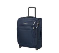 Samsonite Spark SNG Eco - Valise Cabine, Bagage Souple 2 Roues 55 x 40 x 20/23 cm, Compatible Compagnies Ryanair & EasyJet, Extensible, 48.5/57 L - Bleu (Midnight Blue)